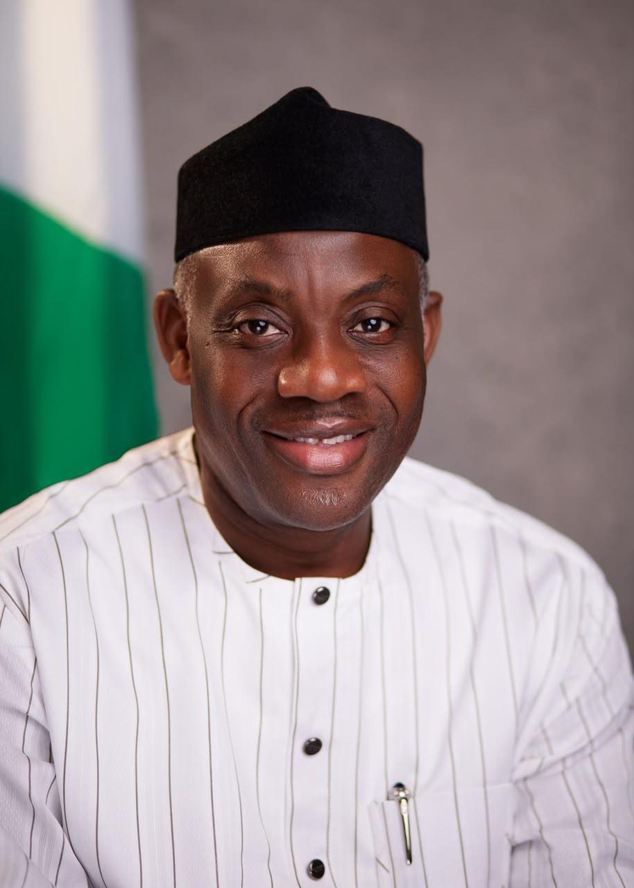 Portrait of Dr. Tunji Alausa, Honourable Minister of Education, Federal Republic of Nigeria
